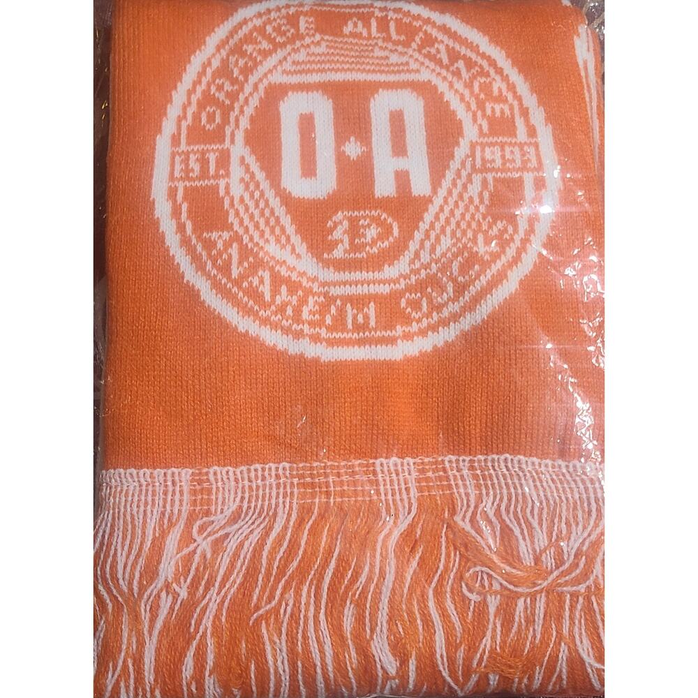 Lot Of 2 NHL Anaheim Ducks Orange Alliance Season Ticket Exclusive Scarf